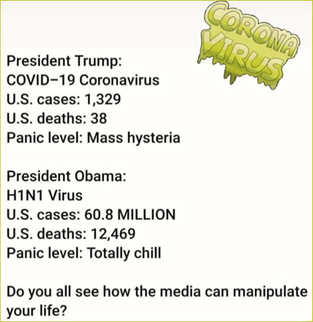 Corna versus H1N1